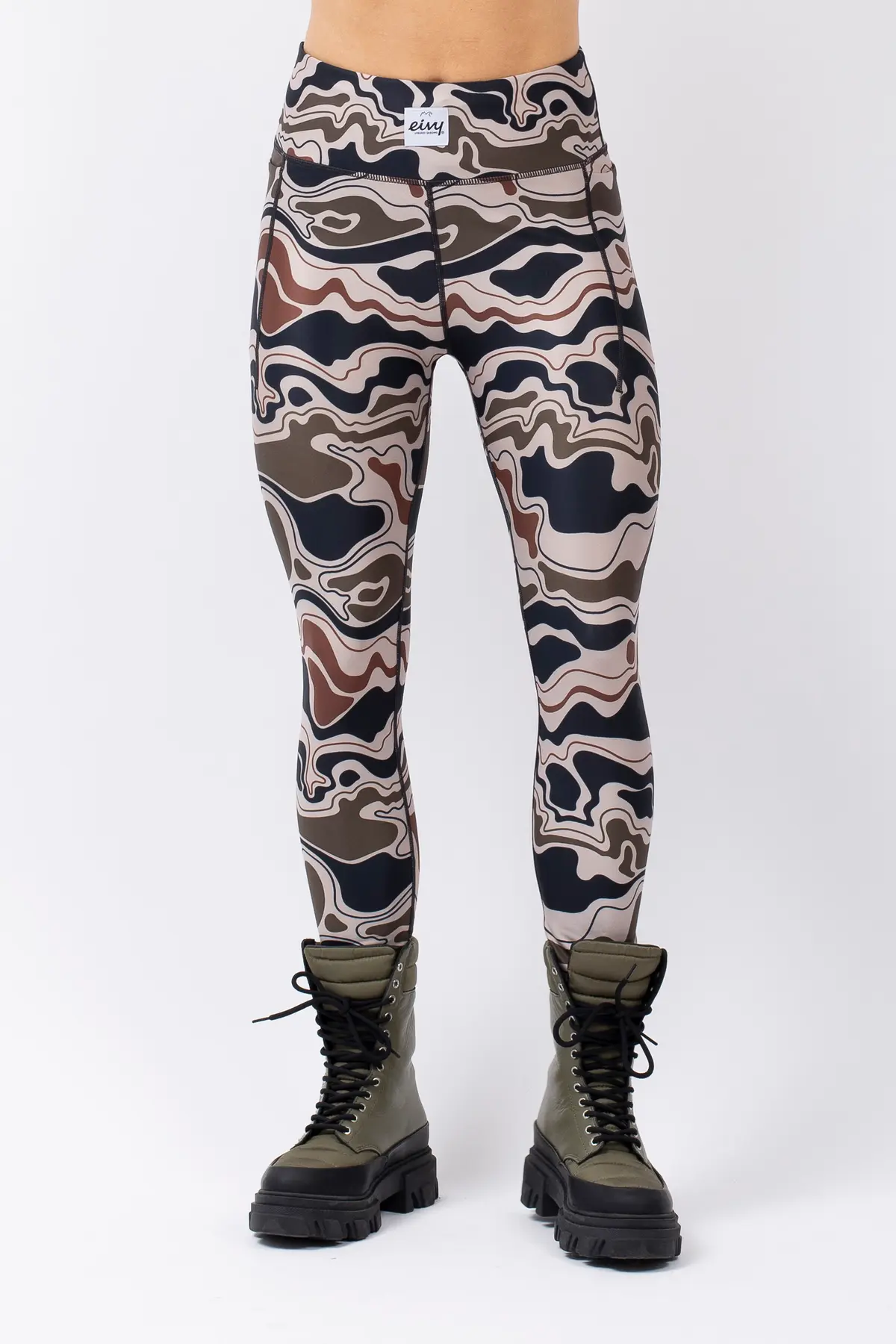 Pocket Tights - Curve Camo
