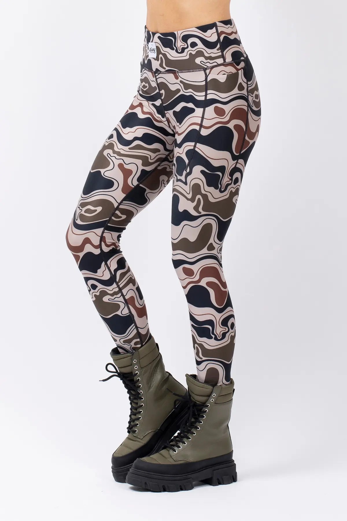 Pocket Tights - Curve Camo