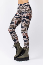Pocket Tights - Curve Camo
