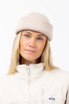 Easter Rib Wool Beanie - Faded Cloud