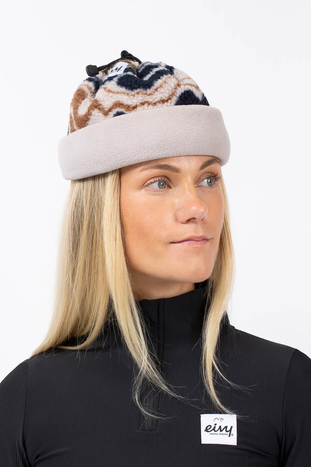 Adjustable Sherpa Neckwarmer - Curve Camo