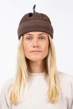 Adjustable Sherpa Neckwarmer - Chocolate