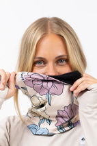 Colder Neckwarmer - Big Flower