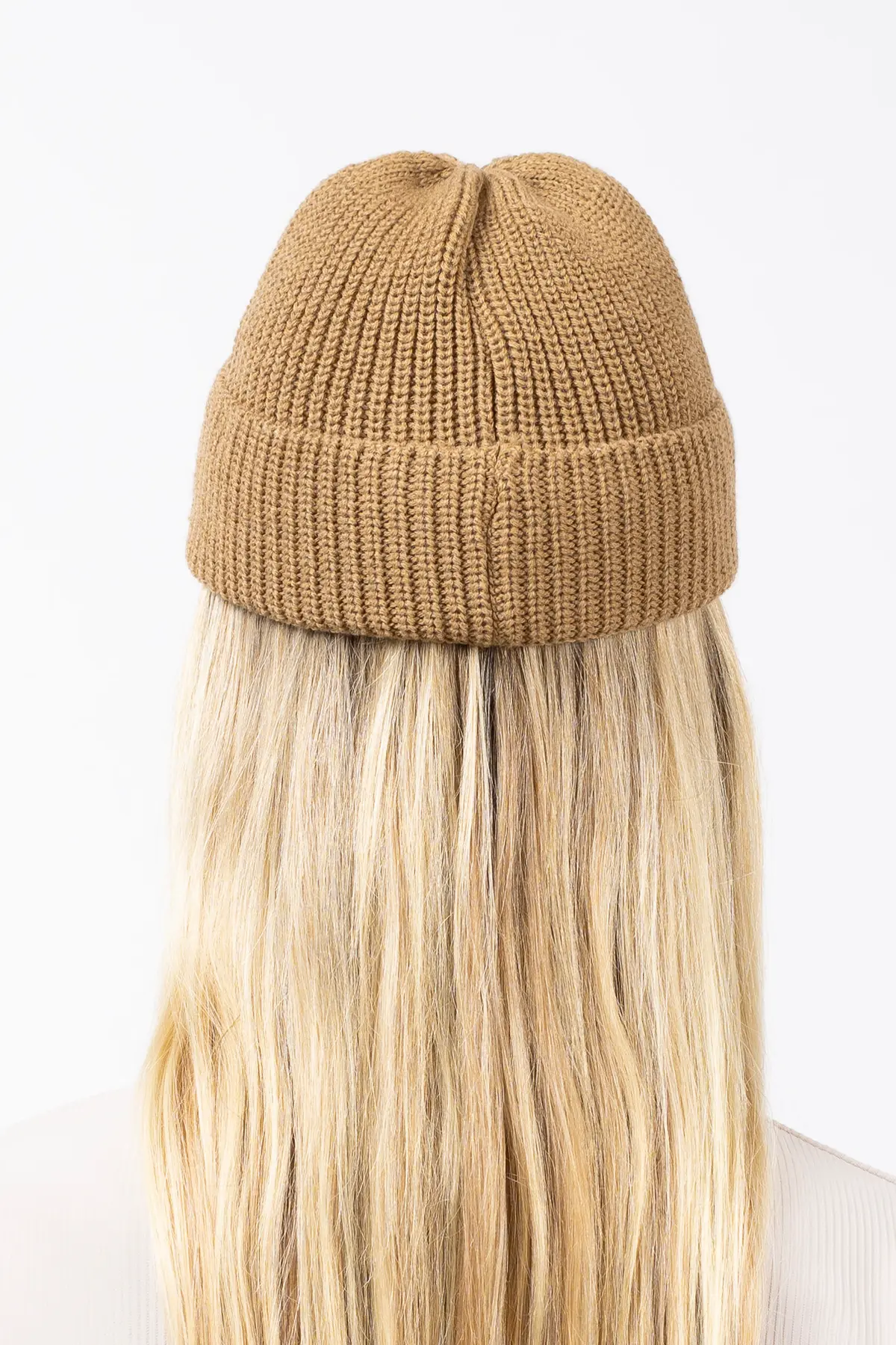 Shorty Knit Beanie - Brown