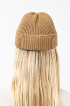 Shorty Knit Beanie - Brown