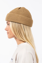 Shorty Knit Beanie - Brown