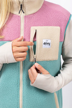 Lumberjackie Sherpa Vest - Miami | XL