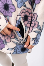 Redwood Sherpa Coat - Big Flower